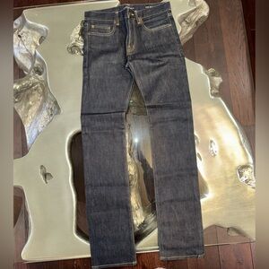 Saint Laurent Men's Deep Indigo Skinny Jeans